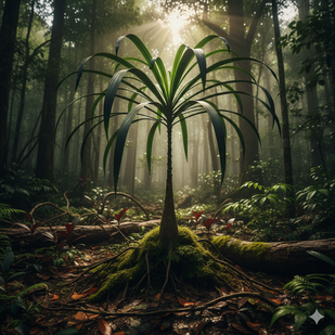 Grown in Malaysian Rainforest Soil